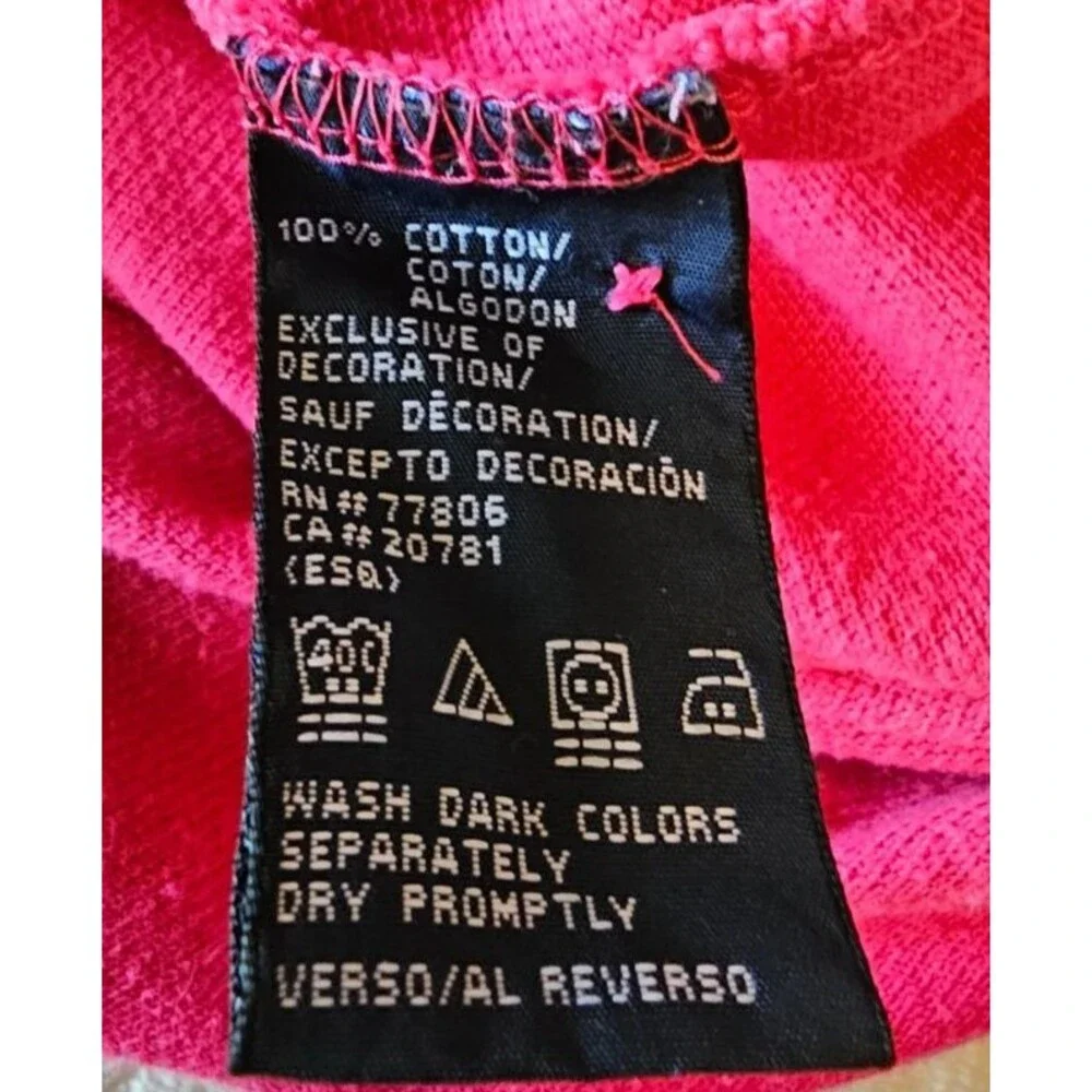 TOMMY HILFIGER Polo Adult polo Shirt XL Extra Large Men's 2005, pink - Picture 4 of 6